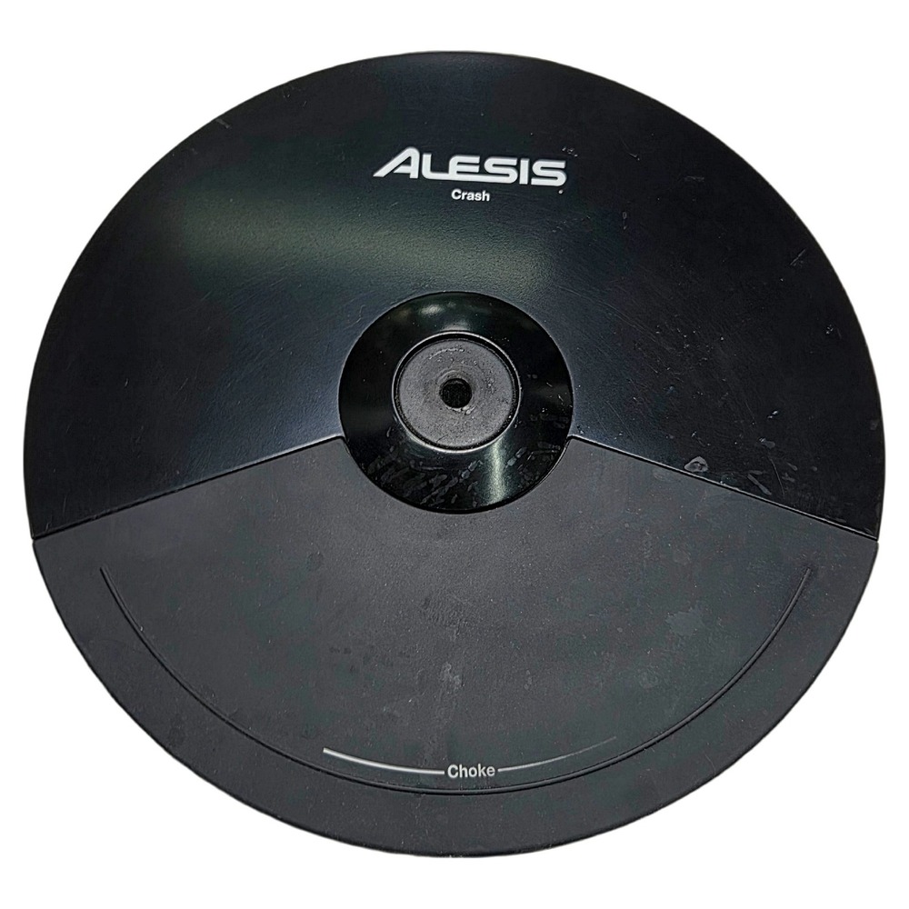 Alesis Electronic Drum Crash Cymbal Pad 12in Dual Zone Choke DM10 Surge Mesh Kit